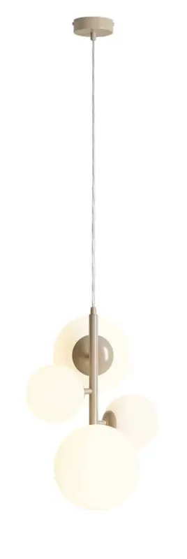Aldex Lampa wisząca metalowa beżowa 4-punktowa 1091L17 z serii BLOOM Ograniczona ilość
